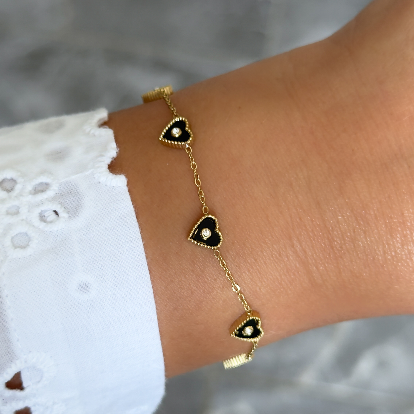 Bracelet Cassandra noir