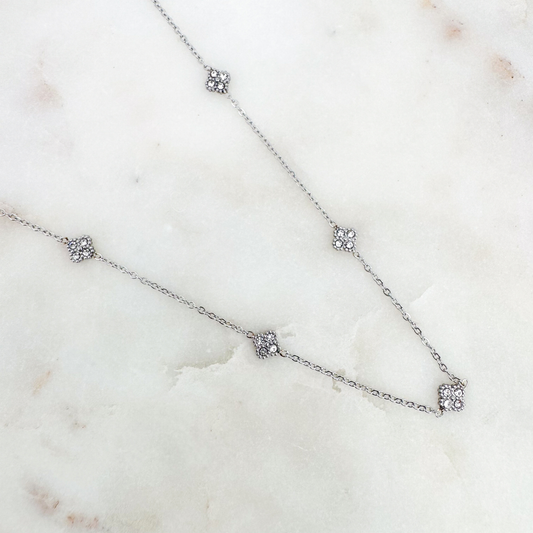 Collier Nancy argenté