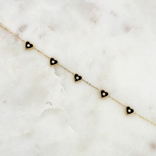 Bracelet Cassandra noir