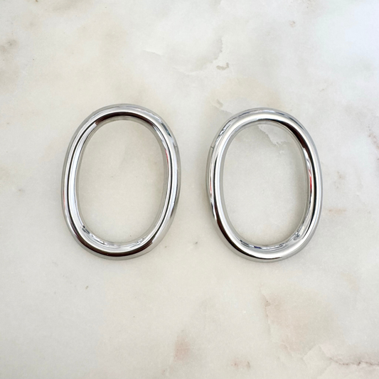 Boucles d'oreilles Elia argenté