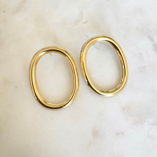 Boucles d'oreilles Elia doré