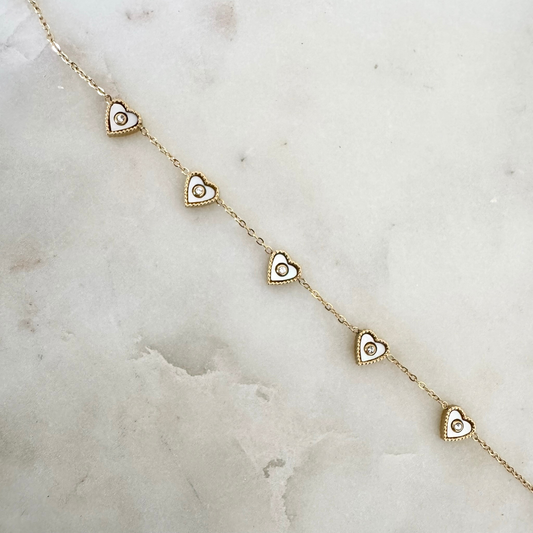 Bracelet Cassandra blanc