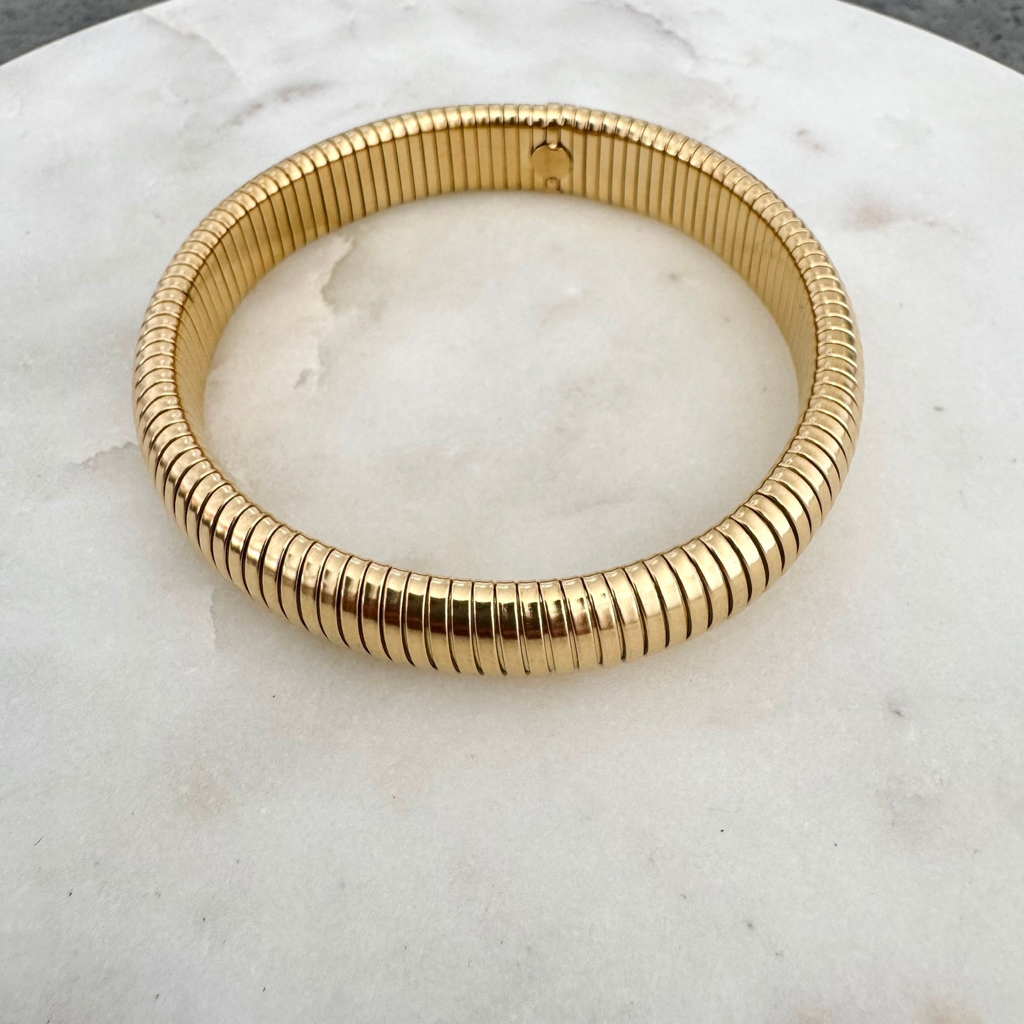 Bracelet jonc Elodie doré
