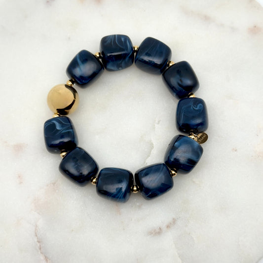 Bracelet Nova bleu nuit