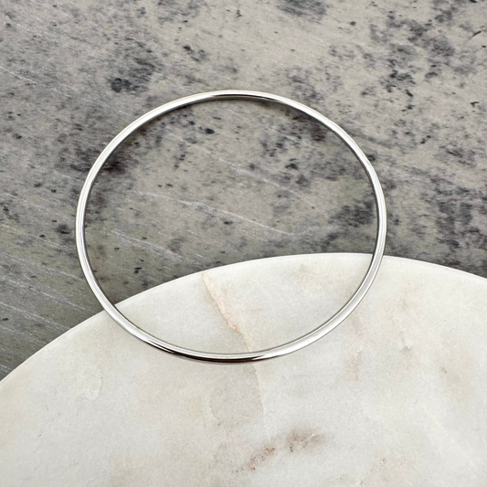 Bracelet jonc Classic argenté