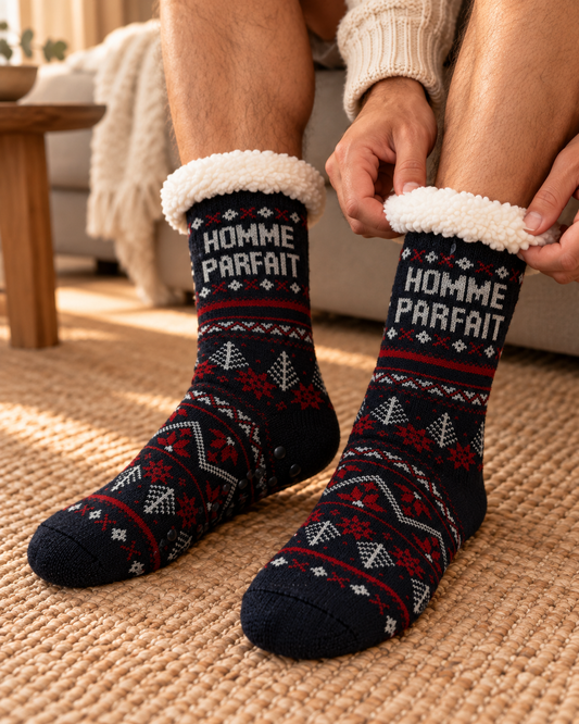Chaussettes Moumoute Homme "Homme parfait"