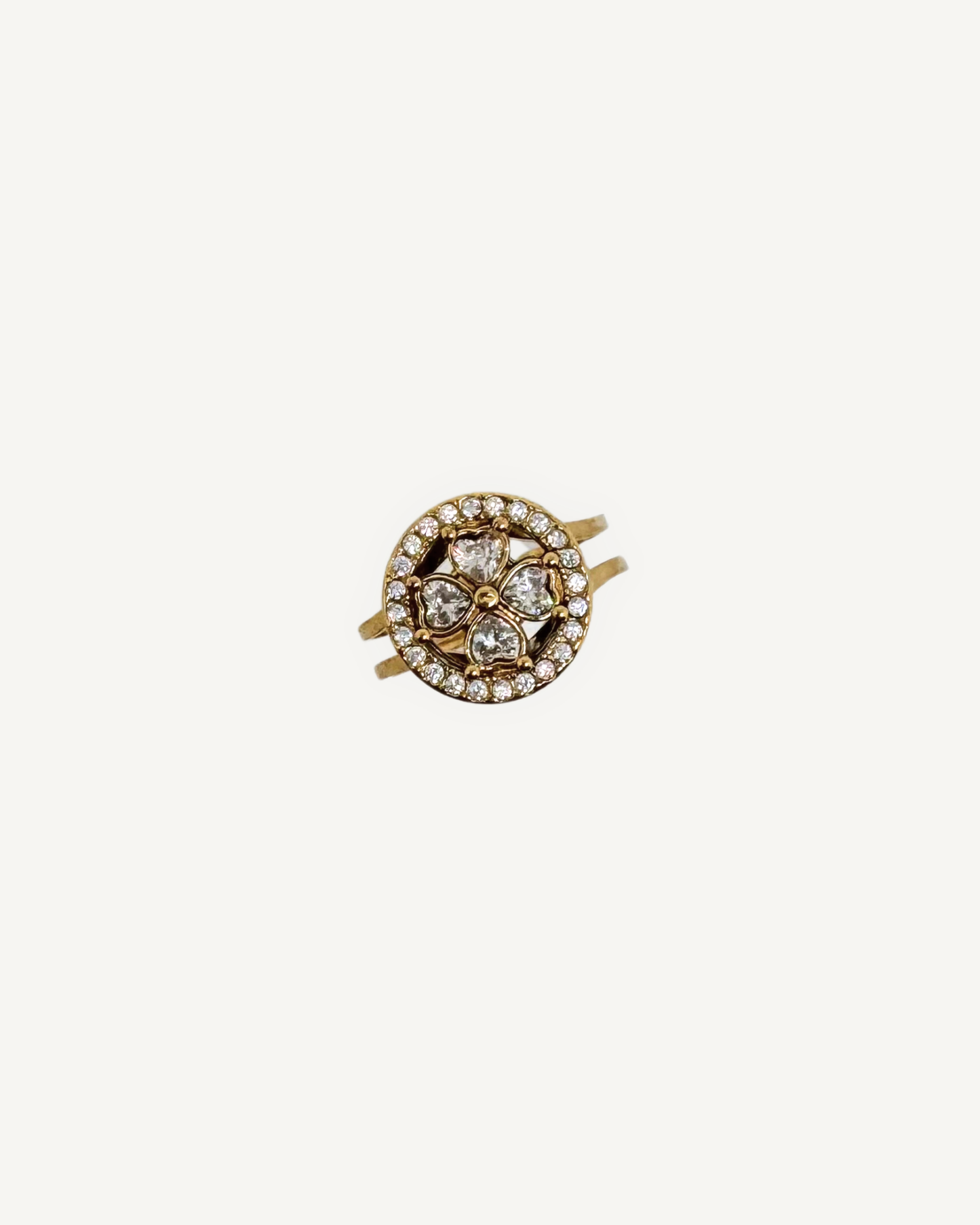 Bague anti stress Trèfle