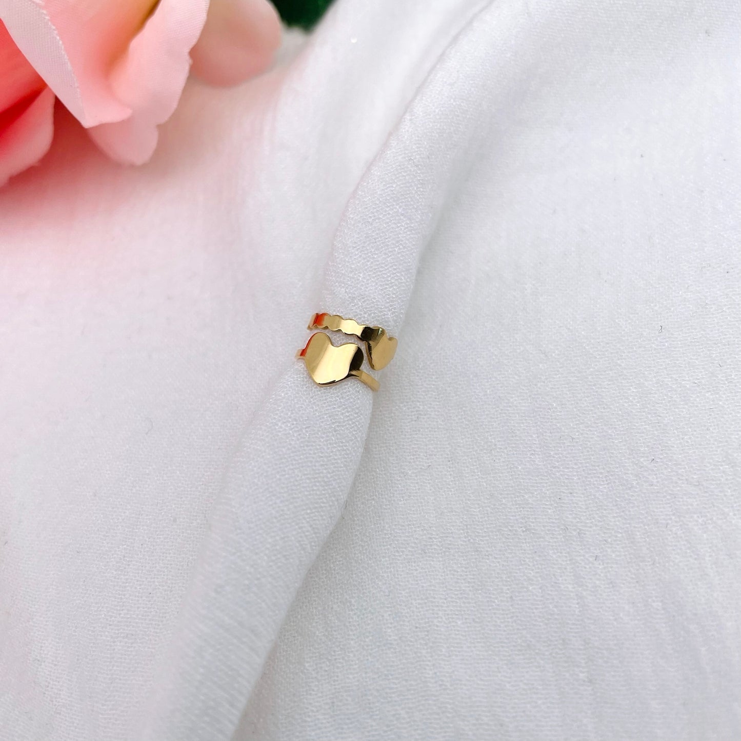 Bague d'oreille Coeur