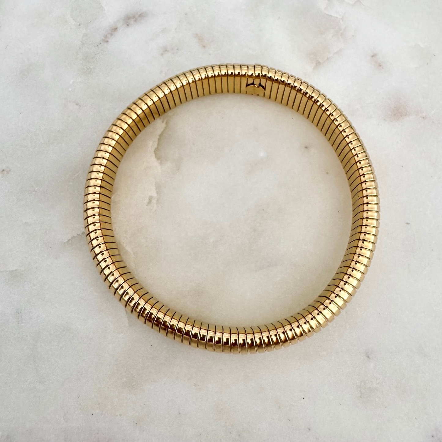 Bracelet jonc Elodie doré
