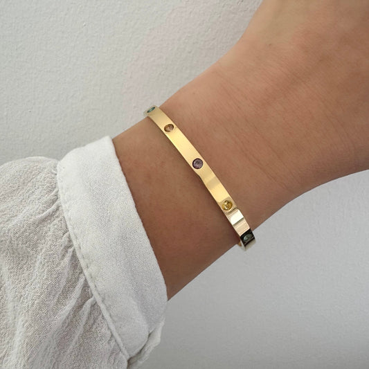 Bracelet jonc Maéline