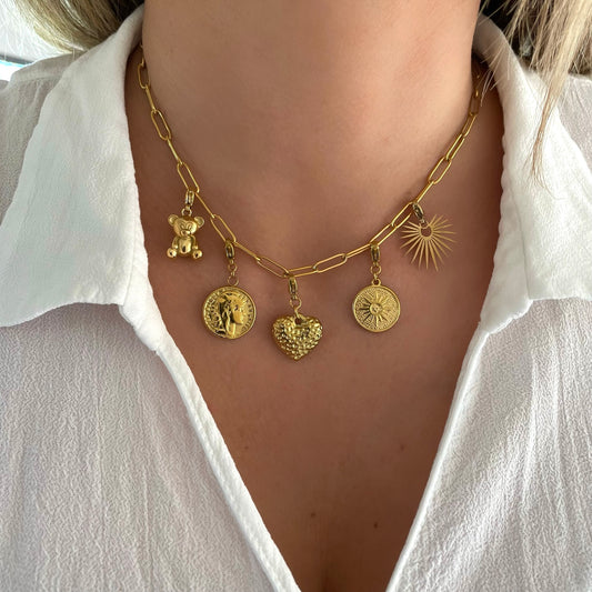 Collier maillons ovales Charms