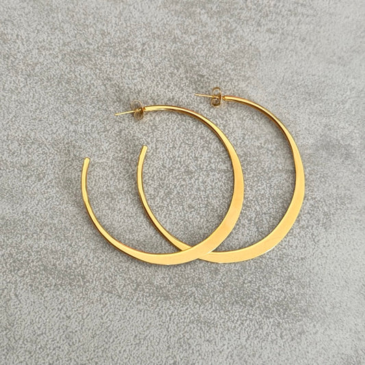 Boucles d'oreilles créoles Elya