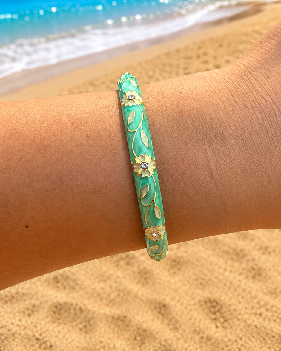 Jonc Thaïlandais Petites Fleurs