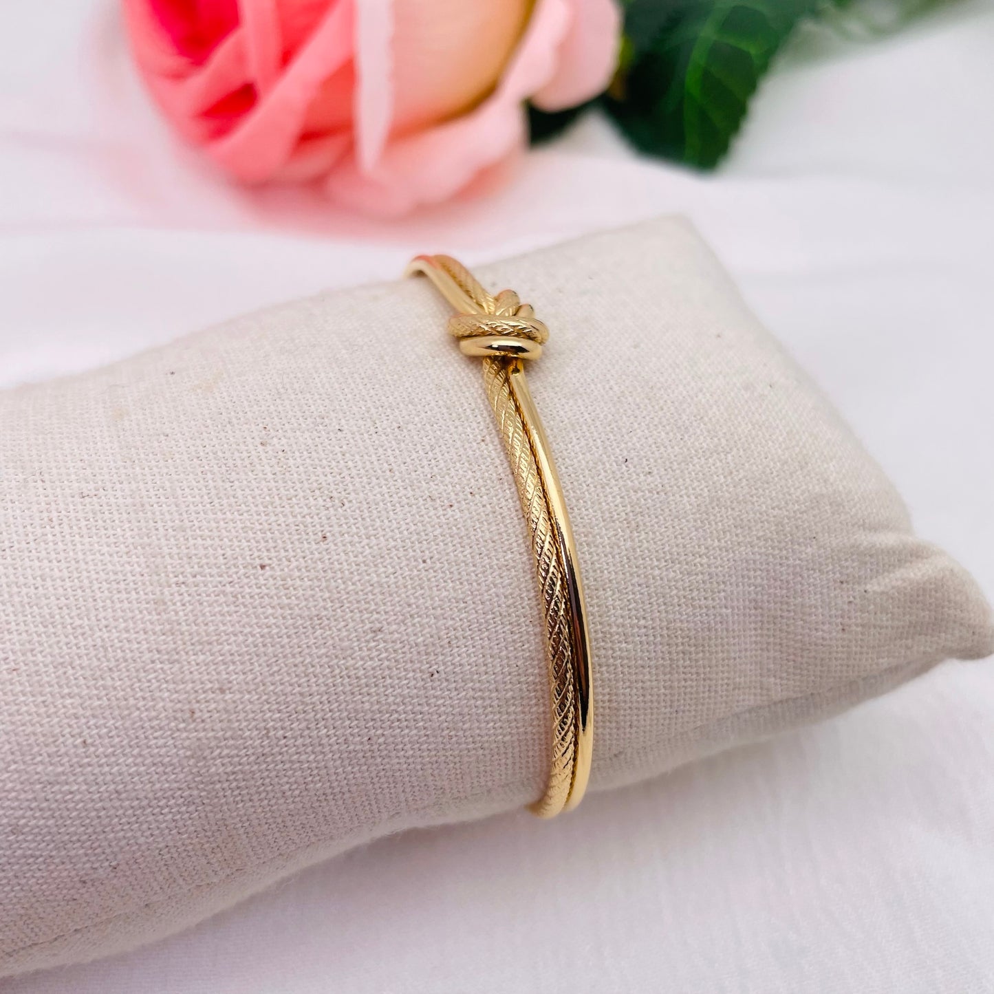 Bracelet jonc Noeud