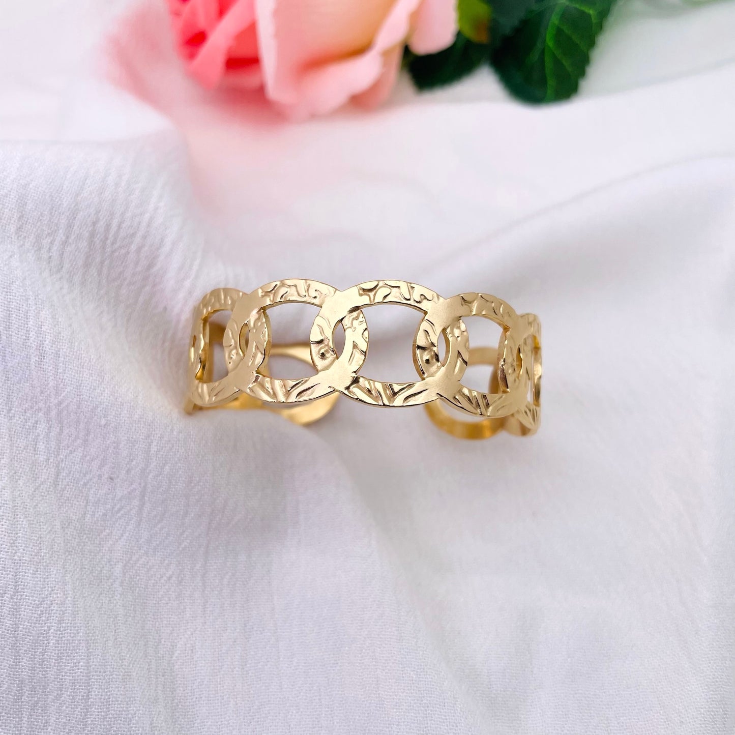 Bracelet jonc Charlaine