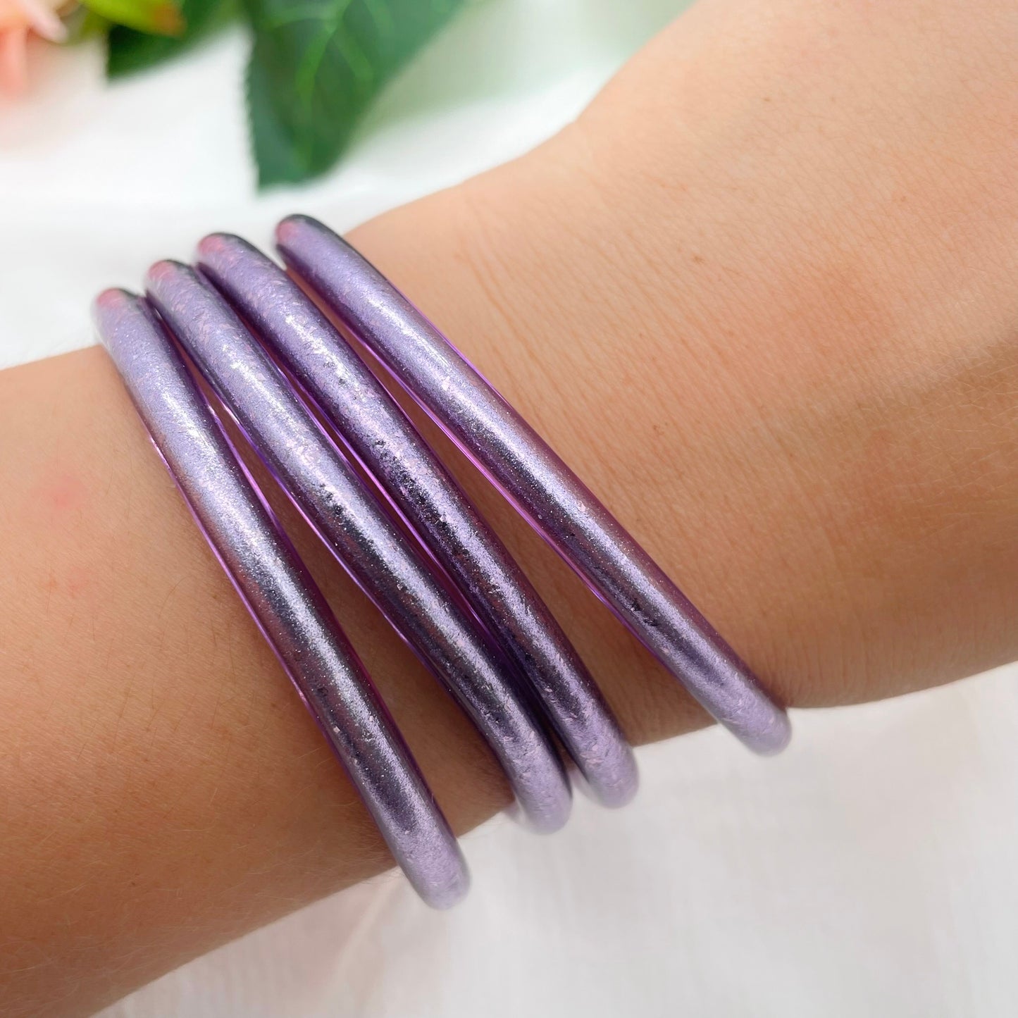 Jonc Bouddhiste mauve