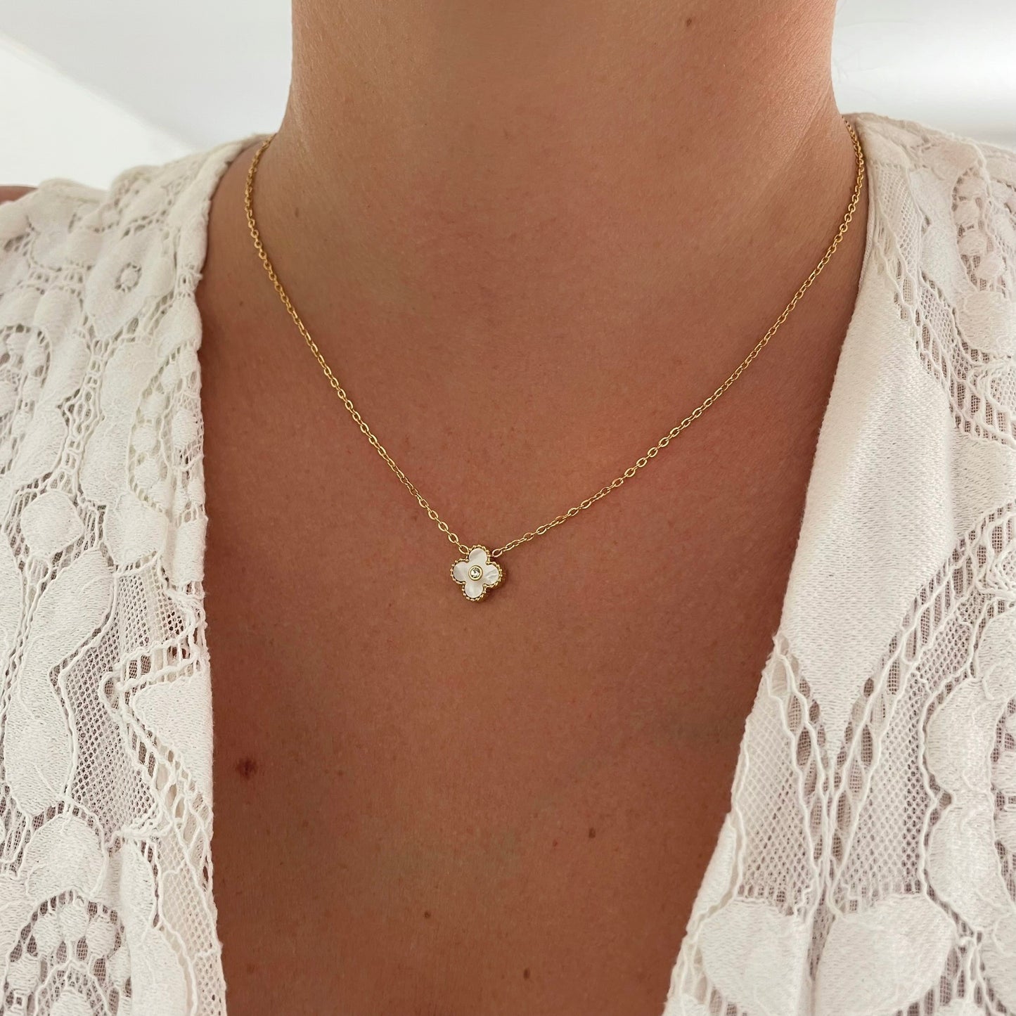 Collier Trèfle Judi