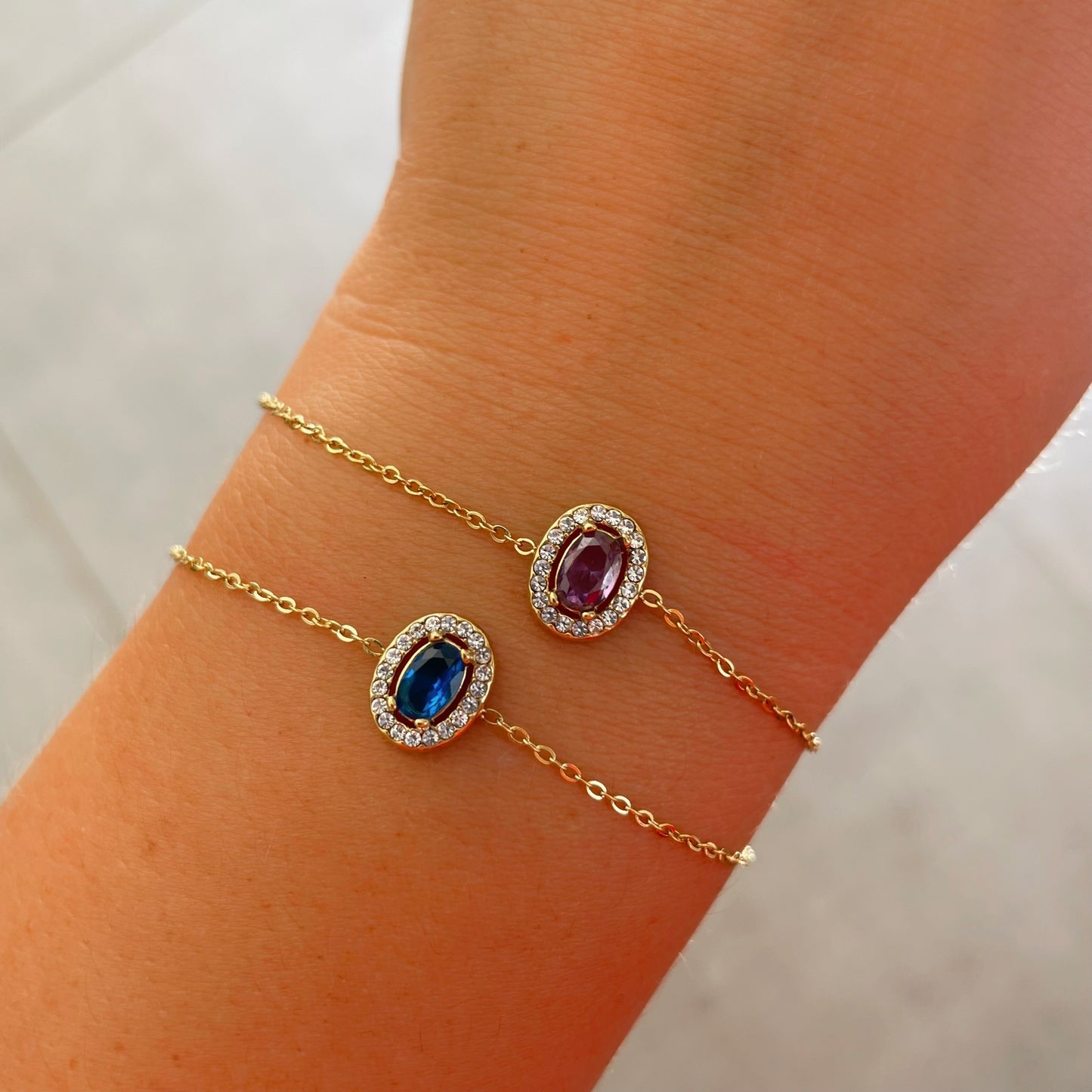 Bracelet Duchesse ovale