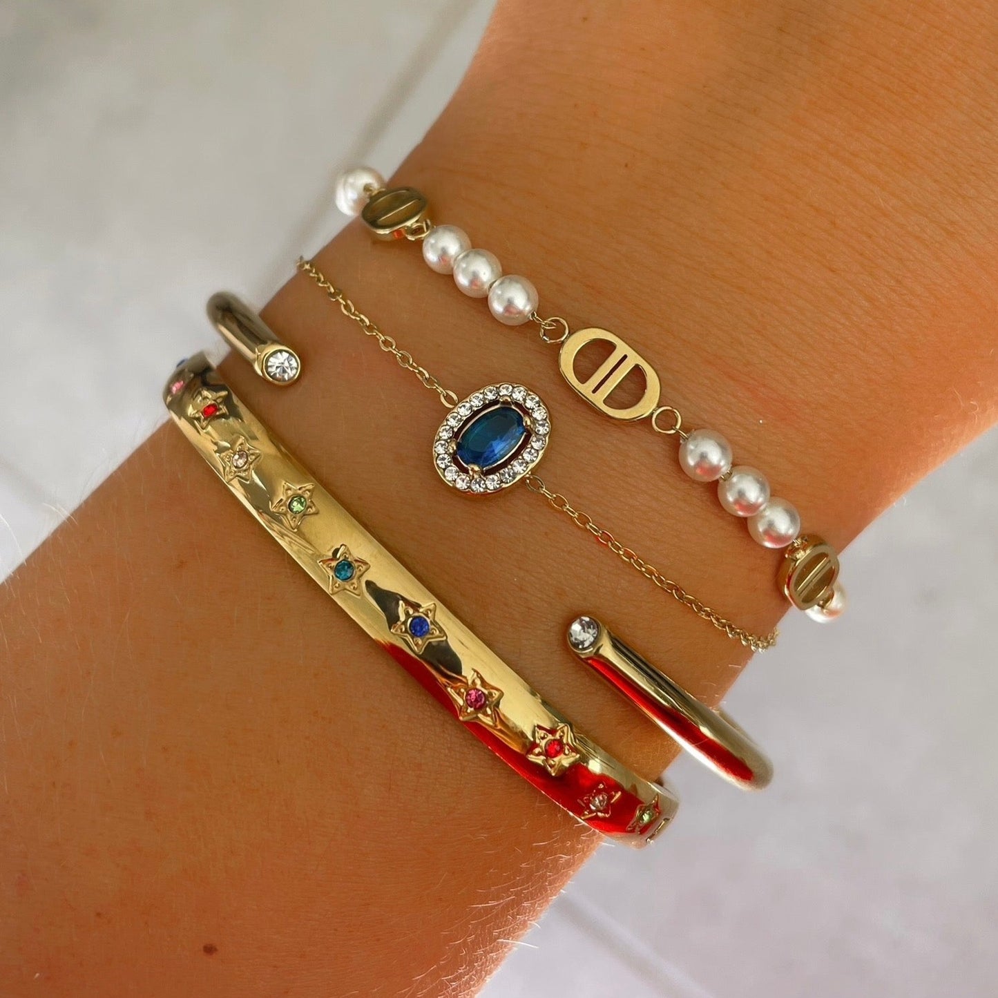 Bracelet Duchesse ovale