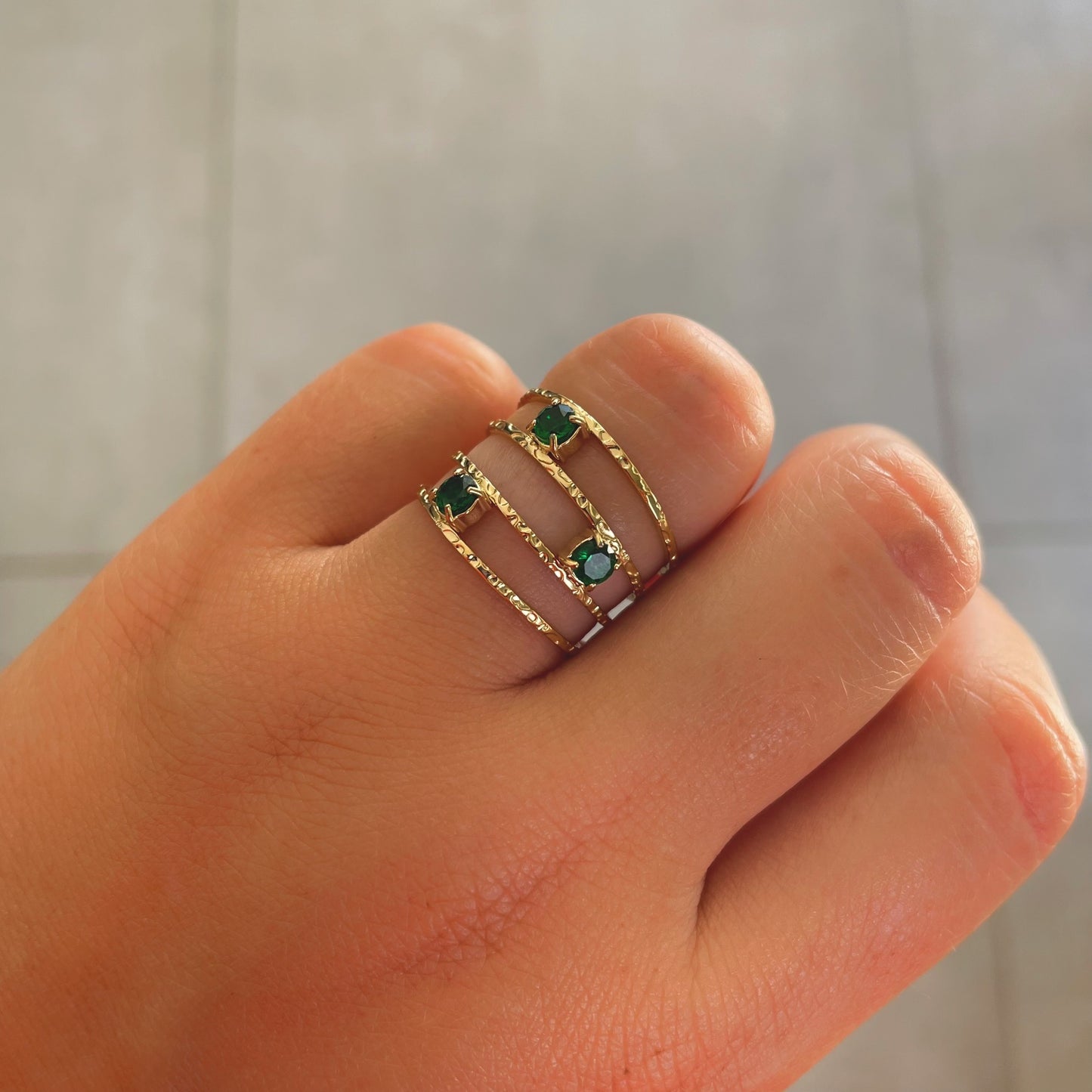Bague Emeraude