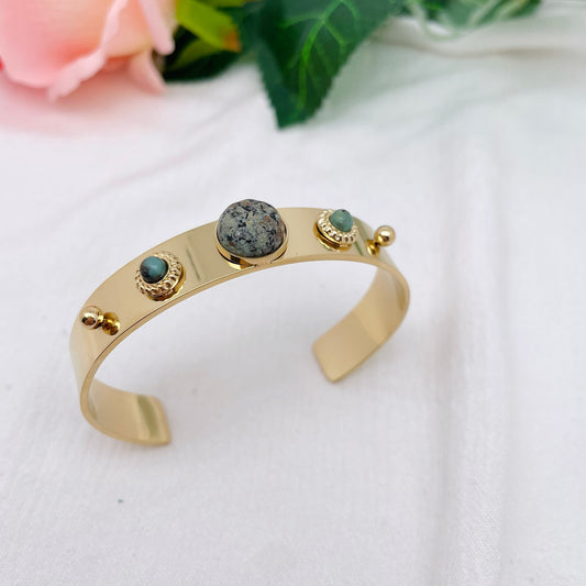 Bracelet jonc Ileana Turquoise