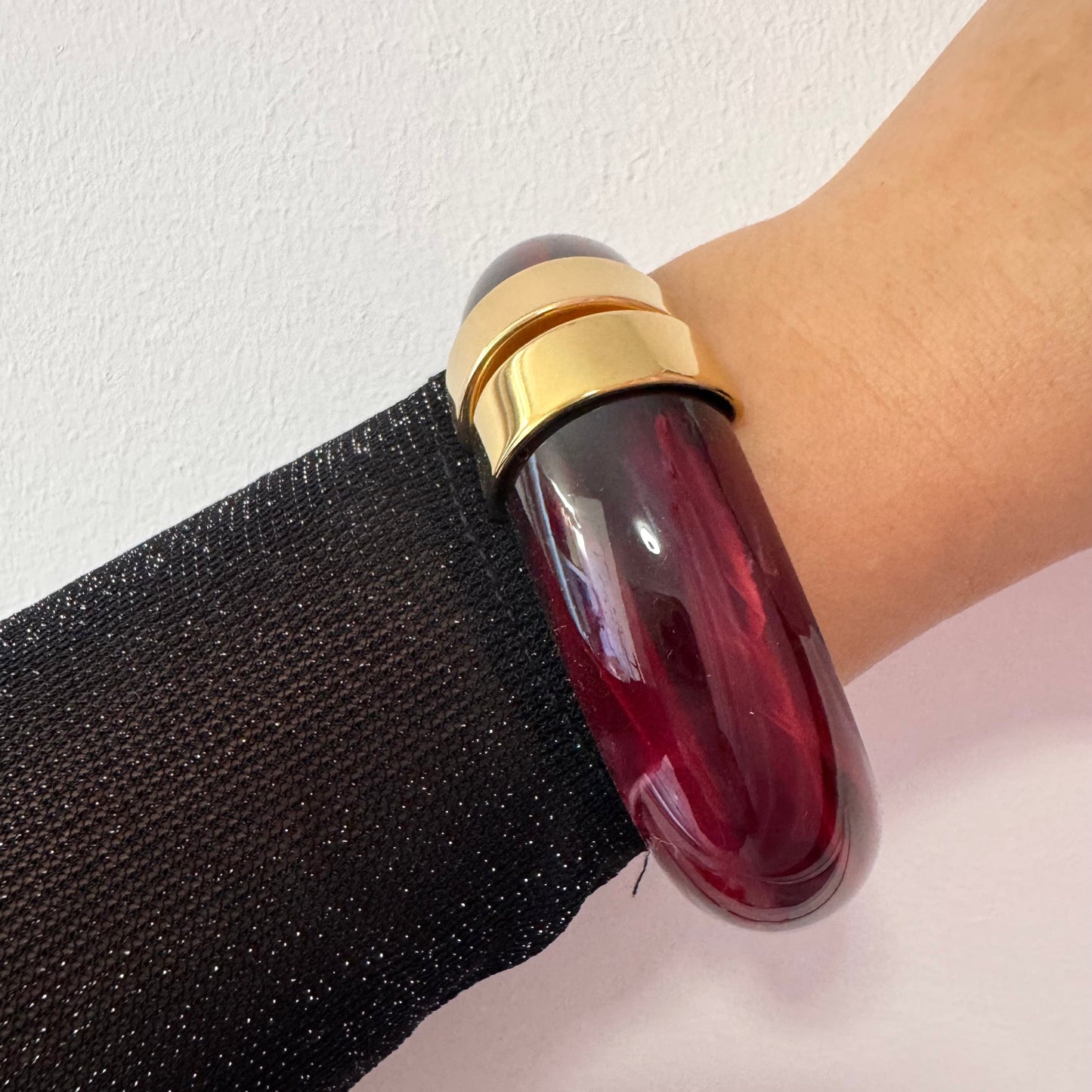 Bracelet Maé Bordeaux
