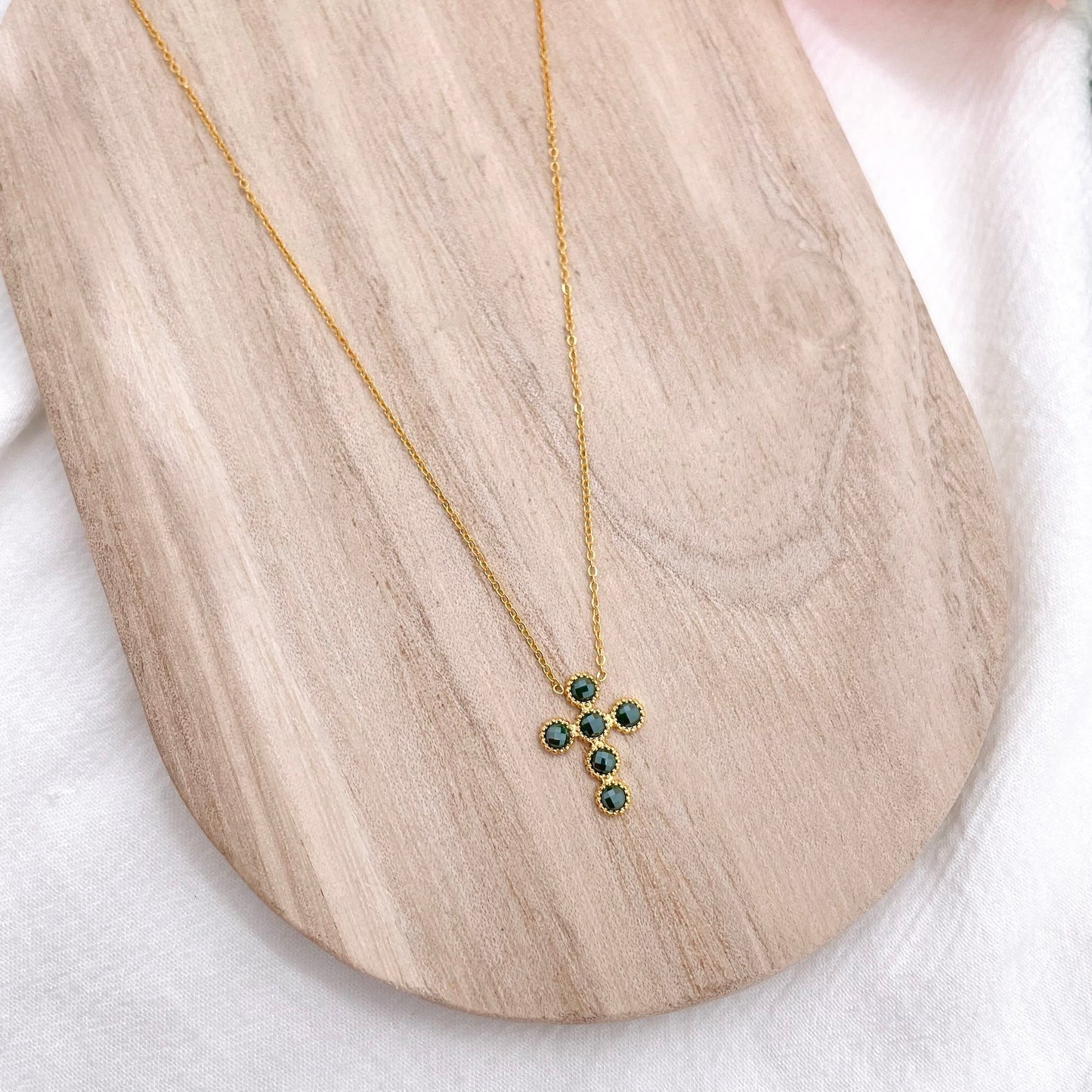 Collier Croix Soline