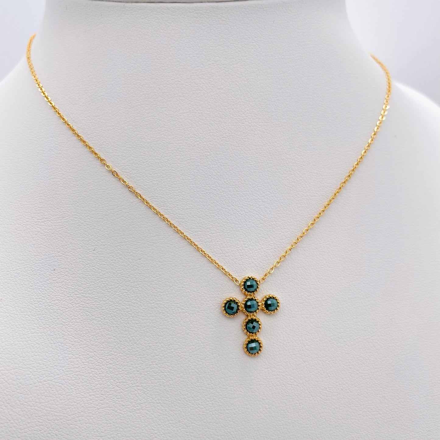 Collier Croix Soline