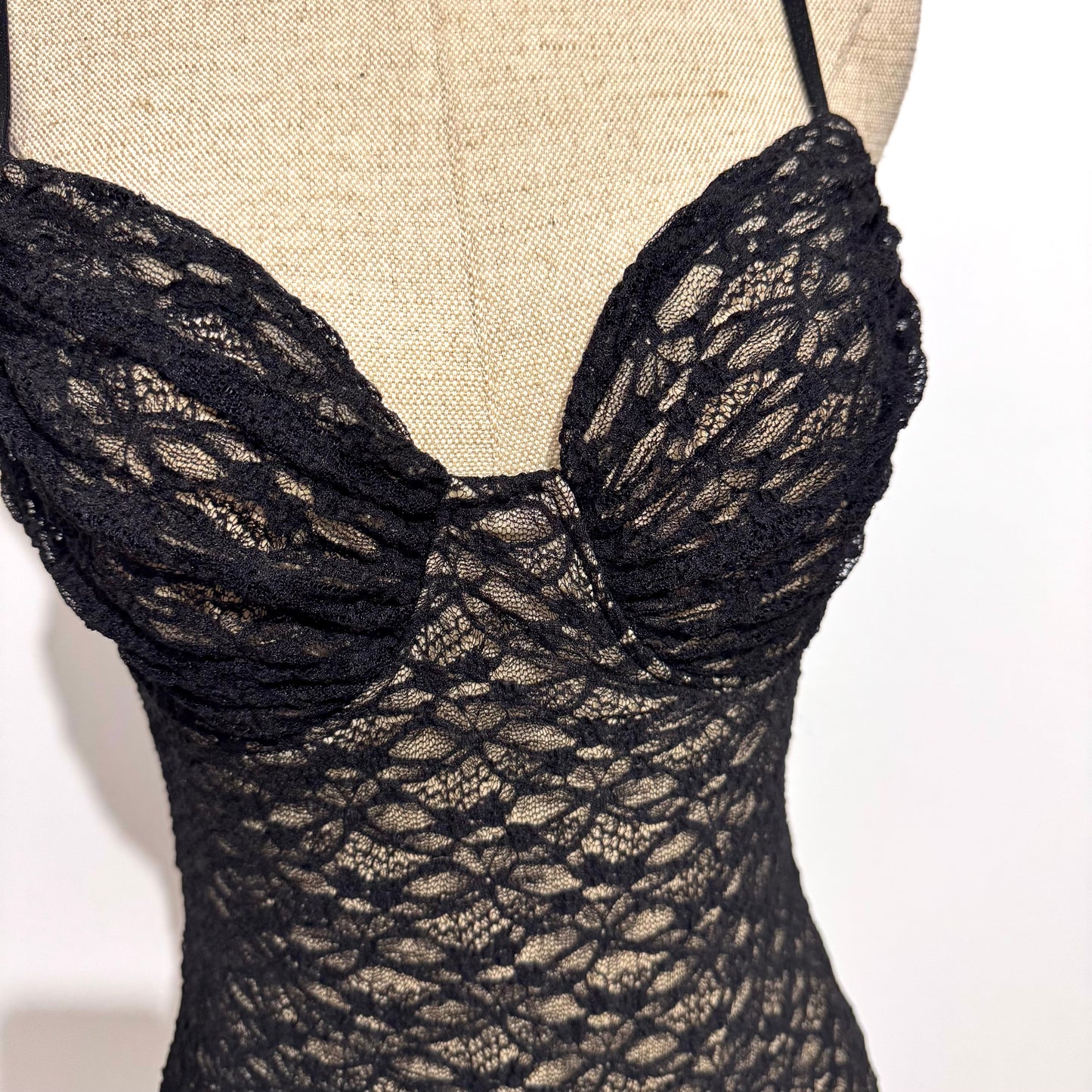 Body en dentelle noir