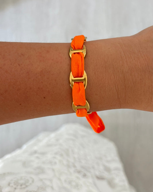 Bracelet Jonc Tess Orange