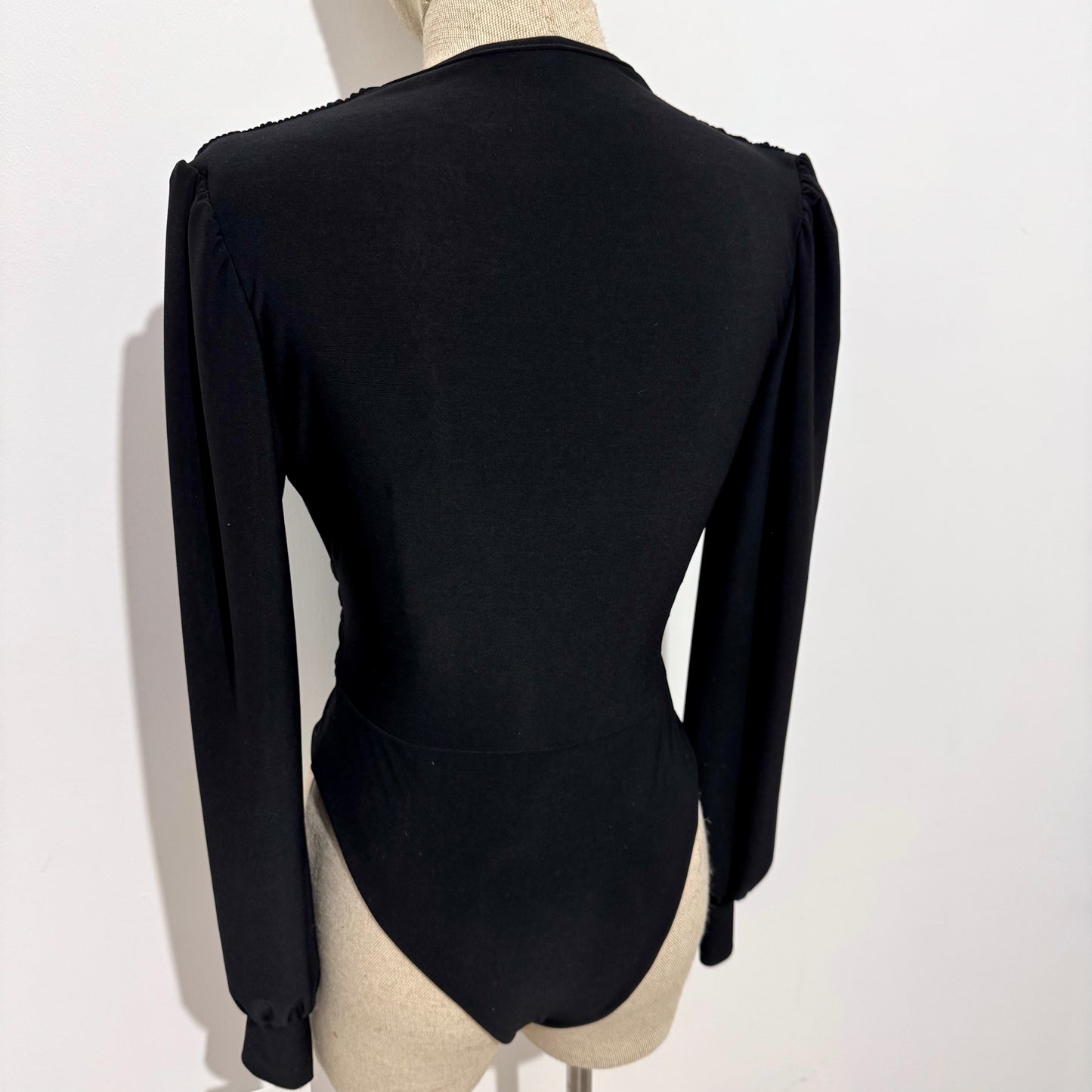 Body manches longues col V