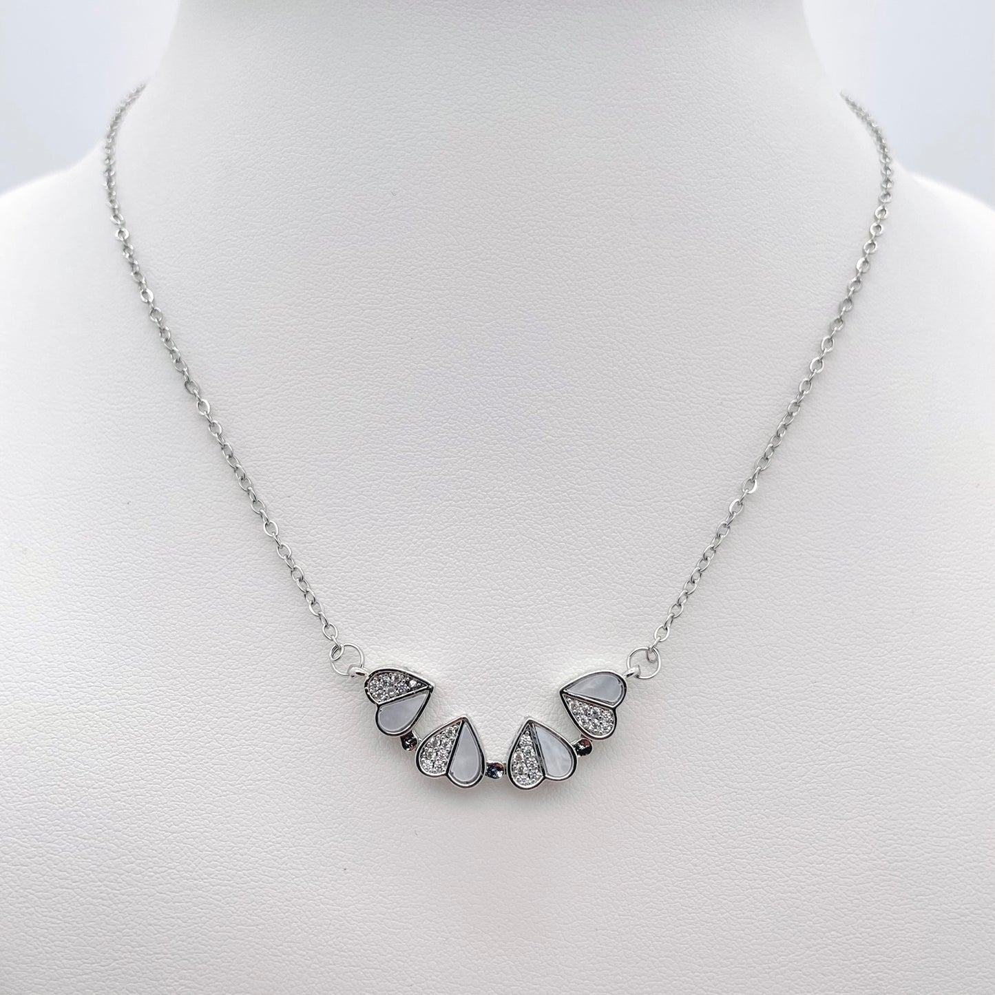 Collier Trèfle à 4 coeurs Dina