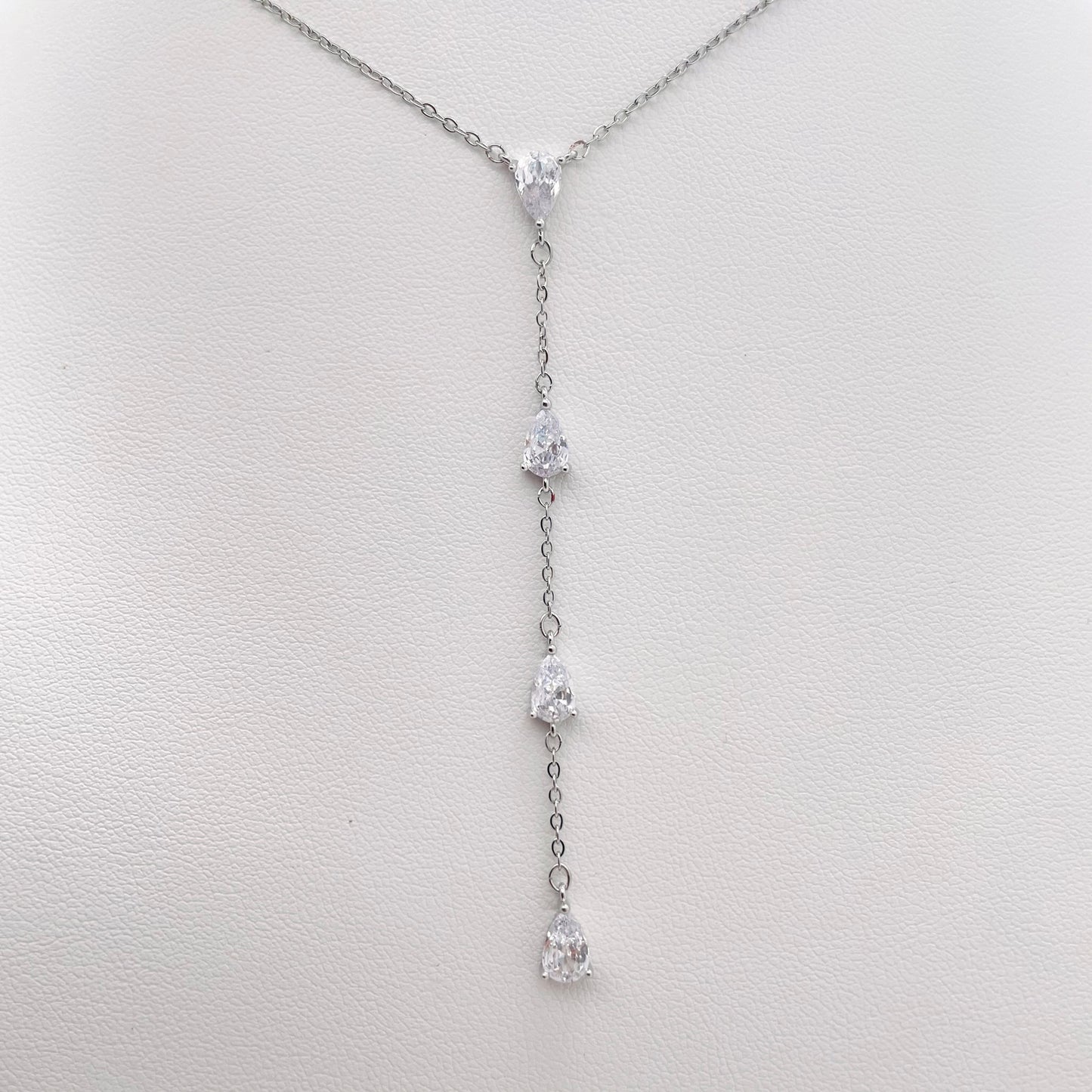 Collier Pendant Bella argenté