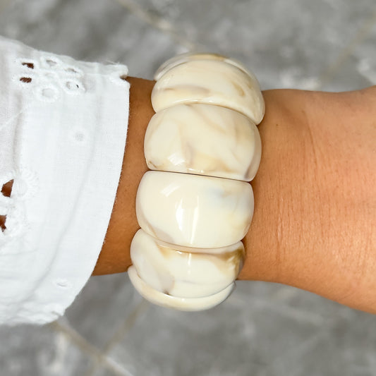 Bracelet Elsa Ivoire