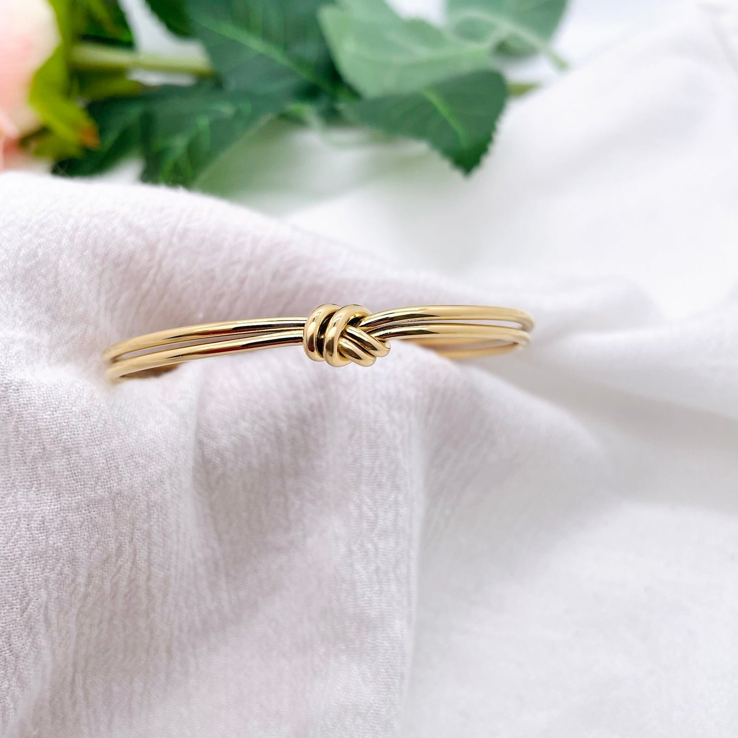 Bracelet jonc Noeud
