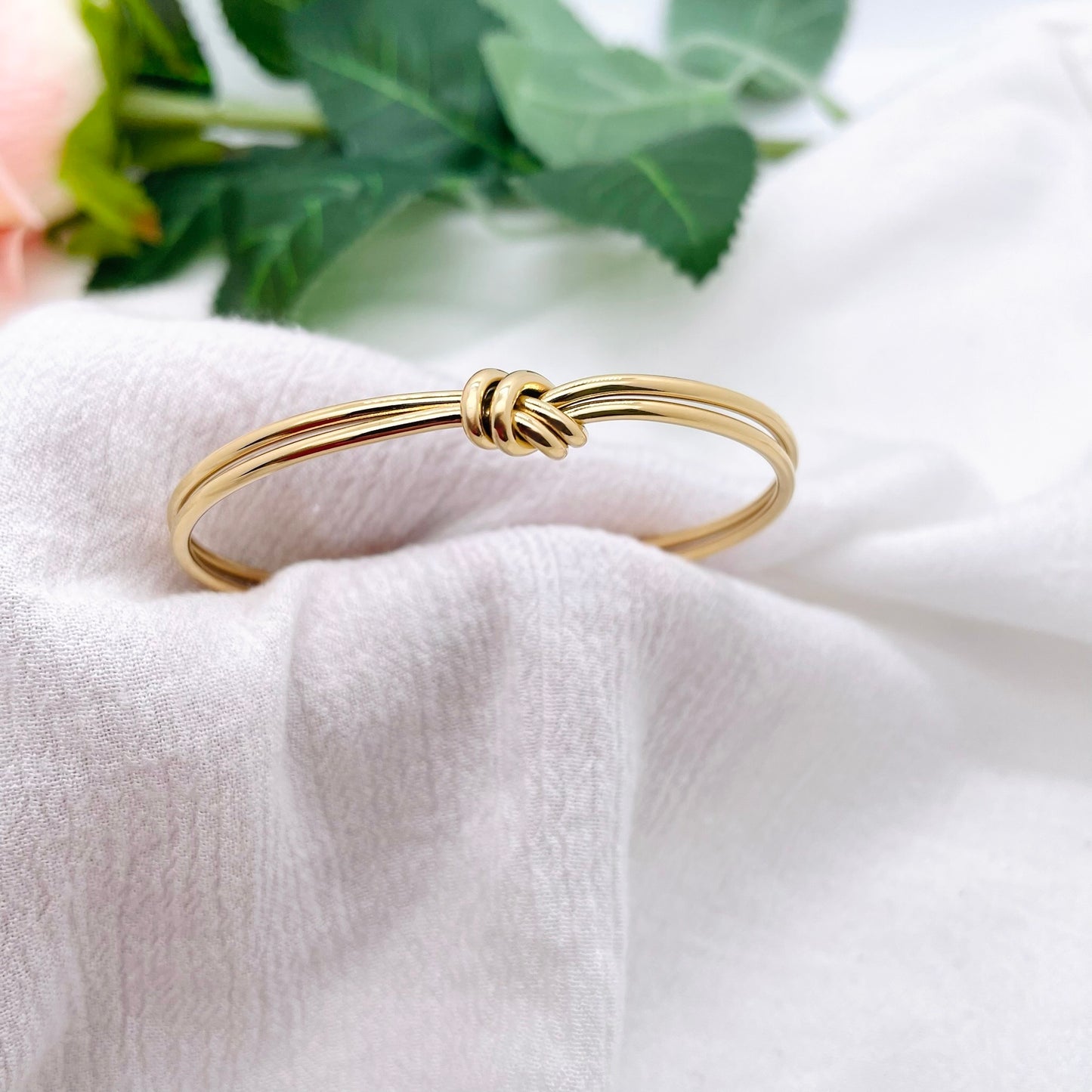 Bracelet jonc Noeud