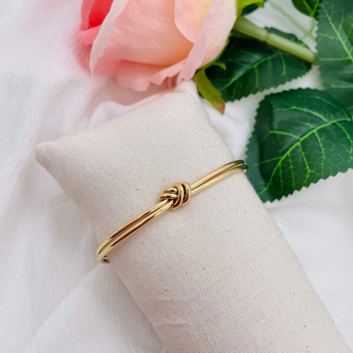 Bracelet jonc Noeud