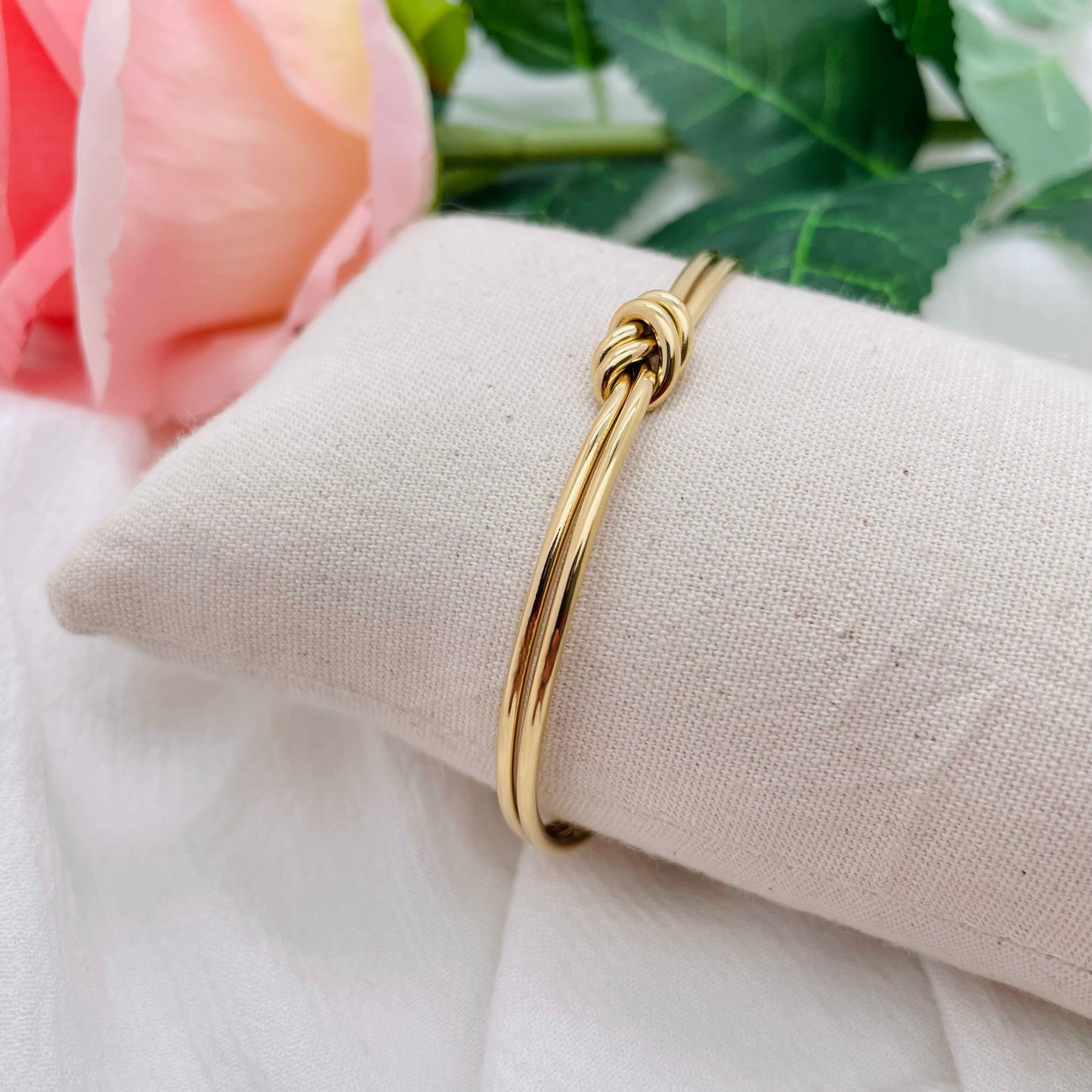 Bracelet jonc Noeud