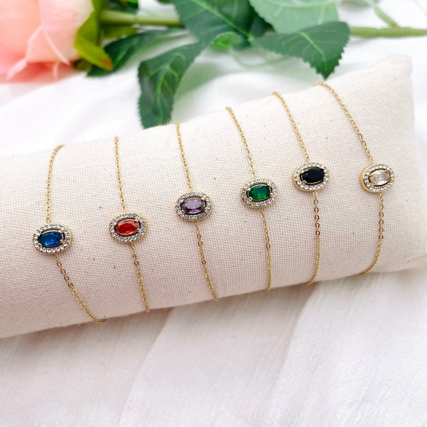Bracelet Duchesse ovale