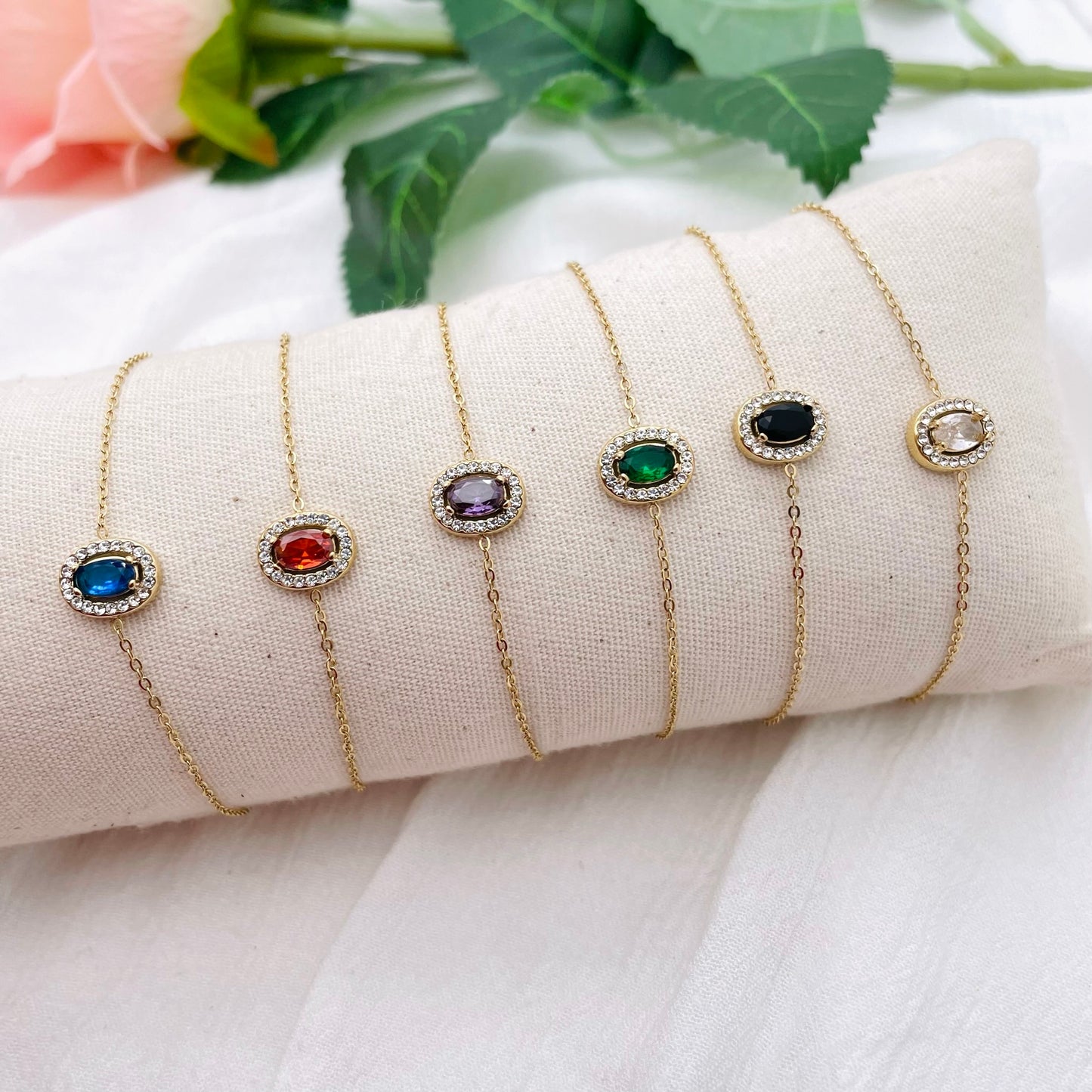 Bracelet Duchesse ovale