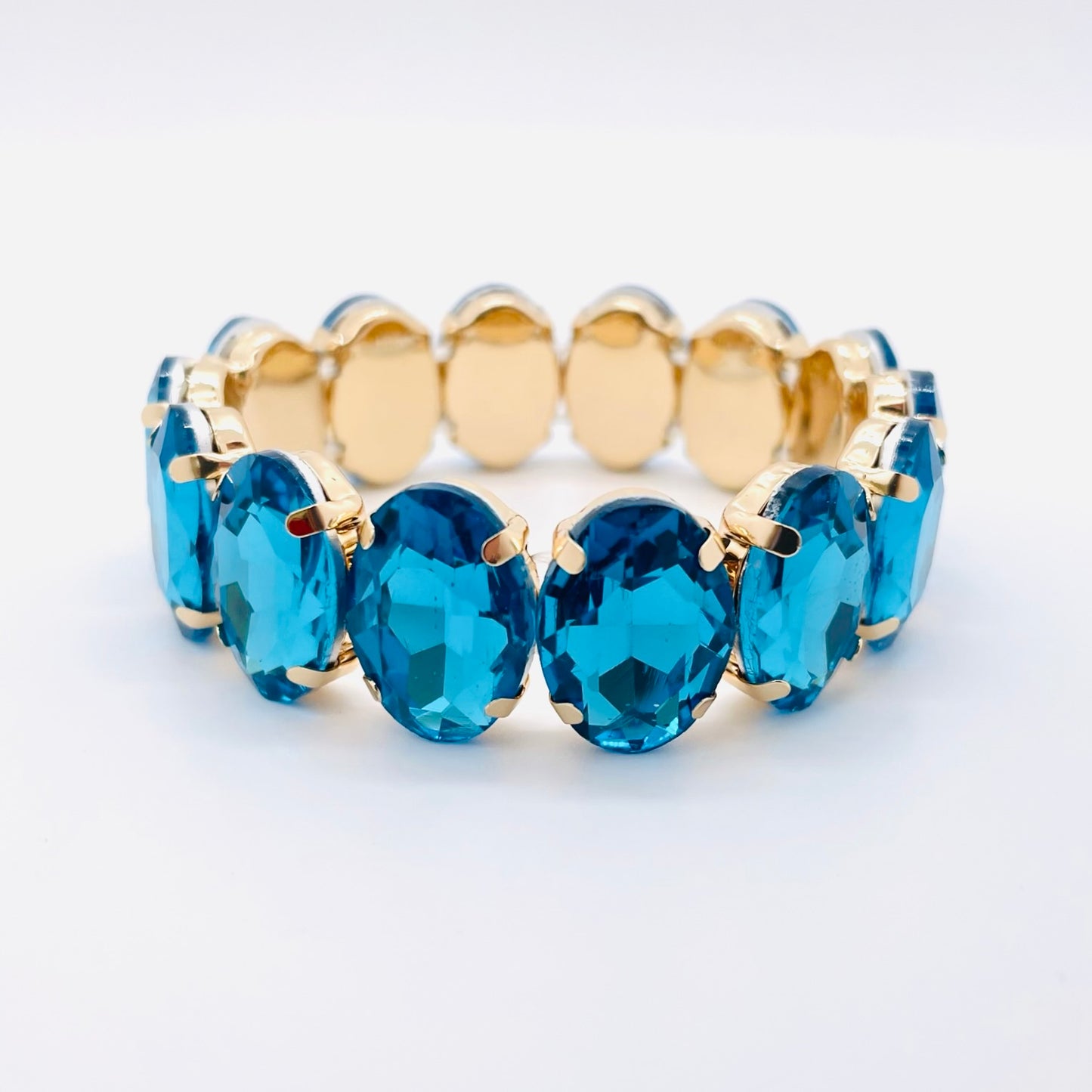 Bracelet Maxi Strass ovale