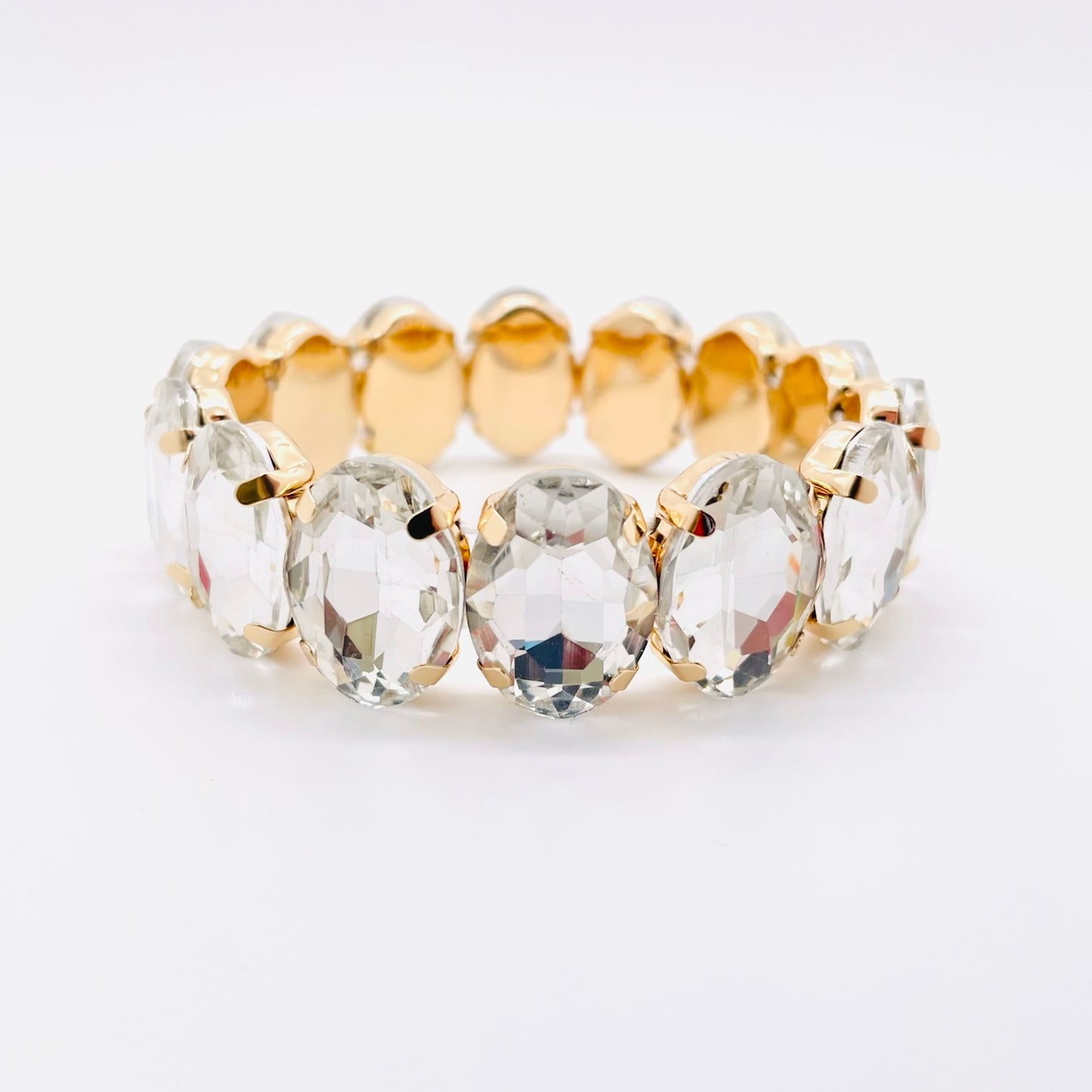 Bracelet Maxi Strass ovale