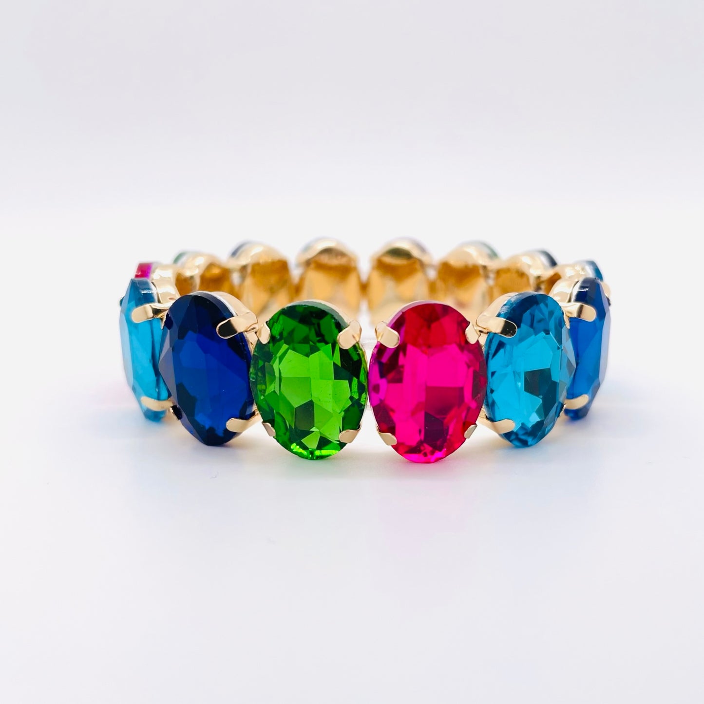 Bracelet Maxi Strass ovale