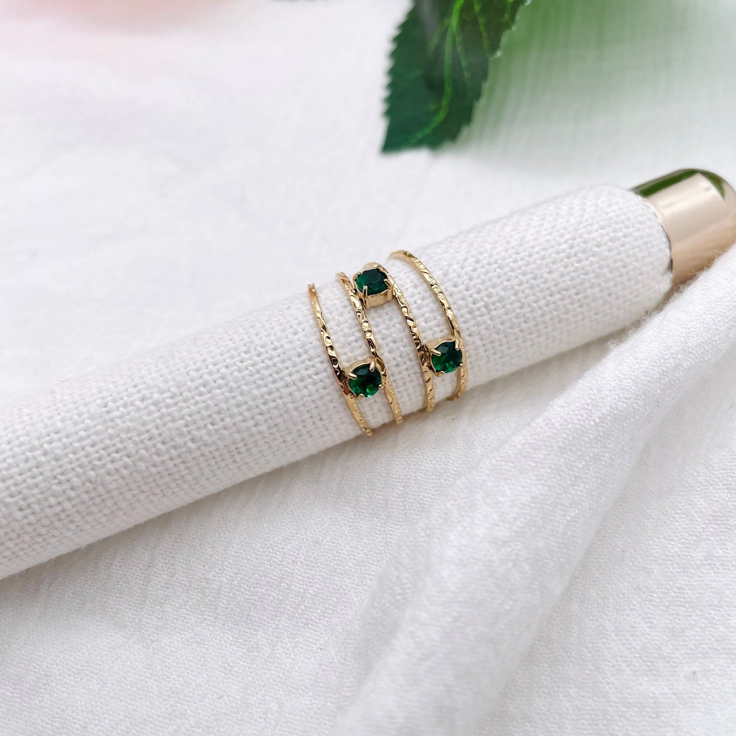 Bague Emeraude