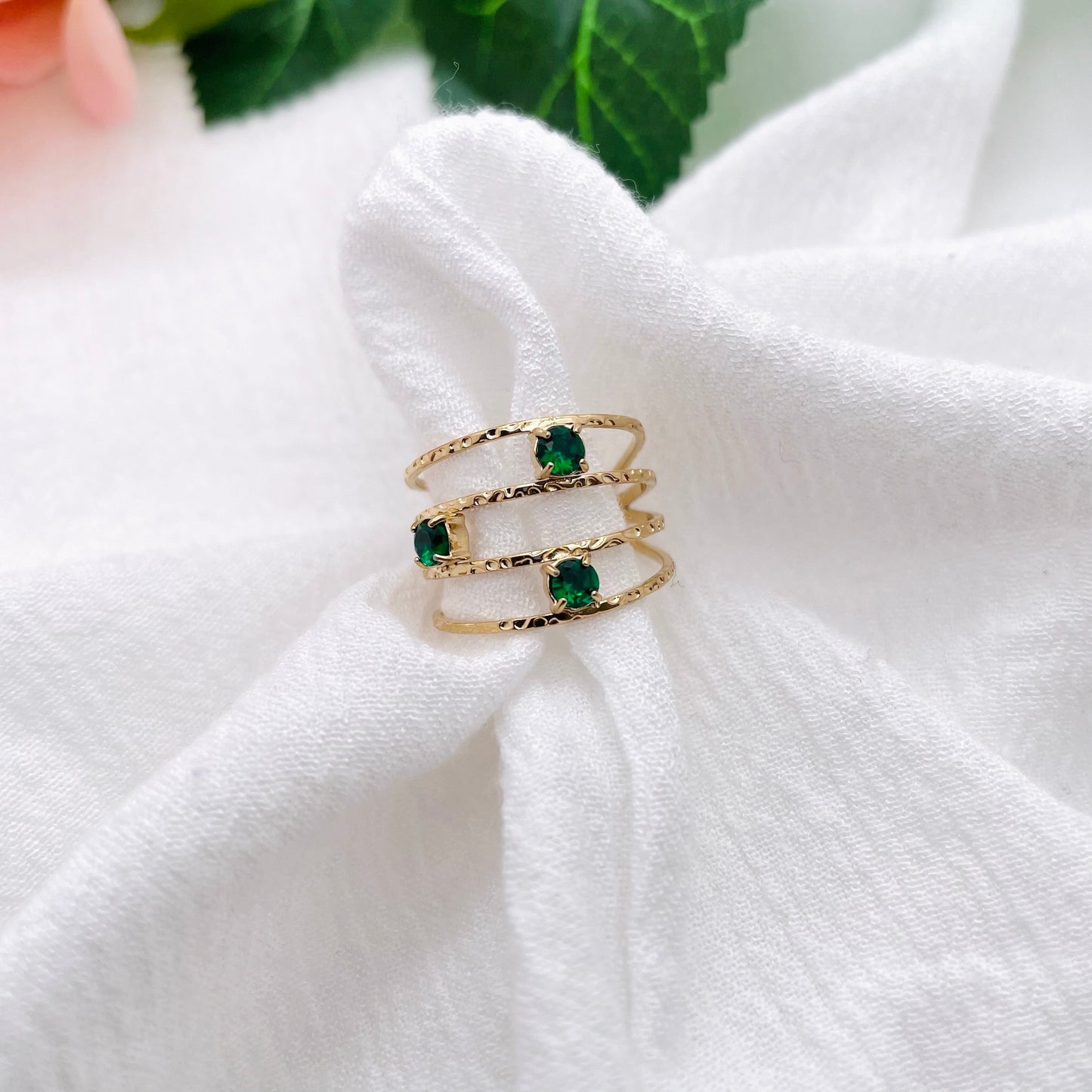 Bague Emeraude