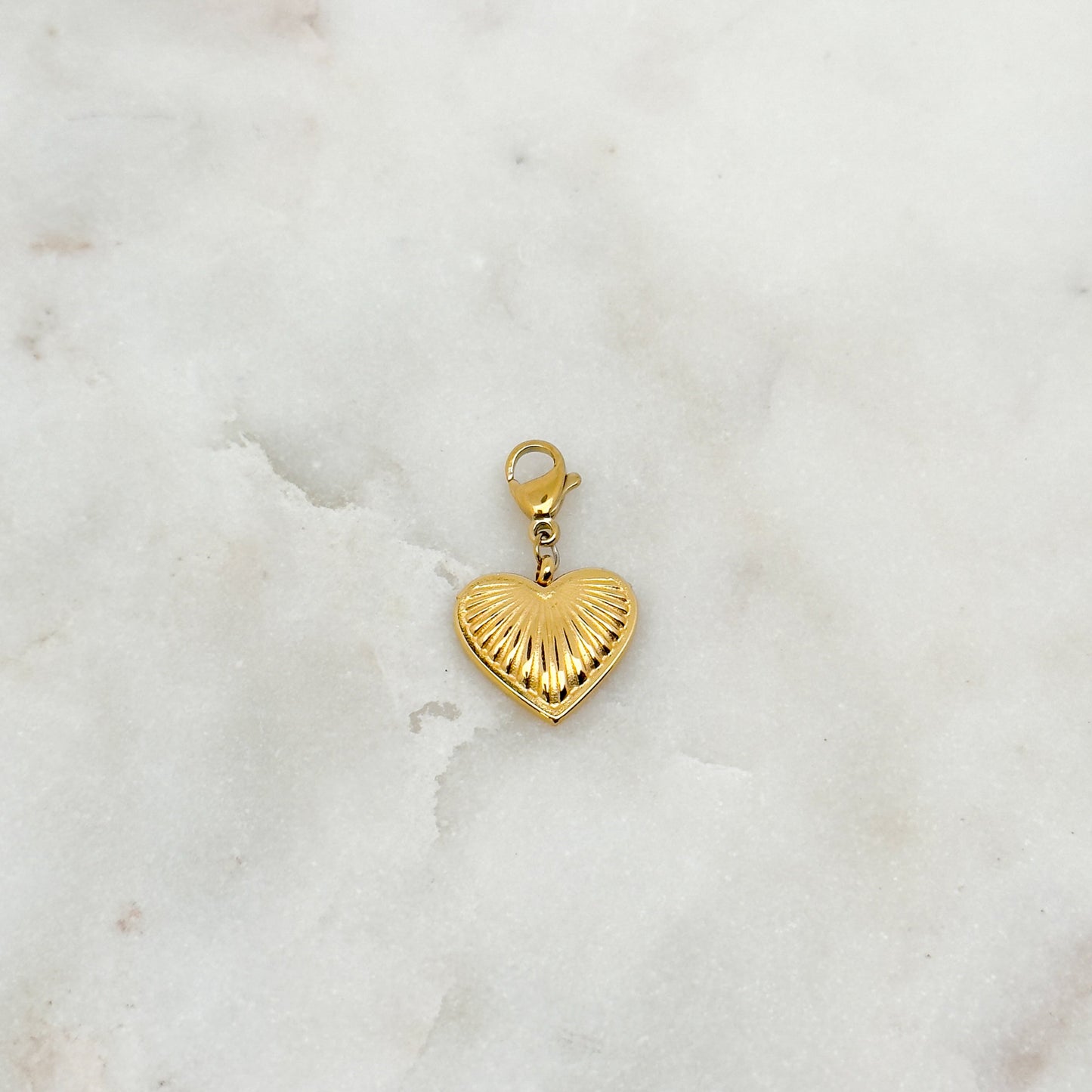 Charm Coeur doré
