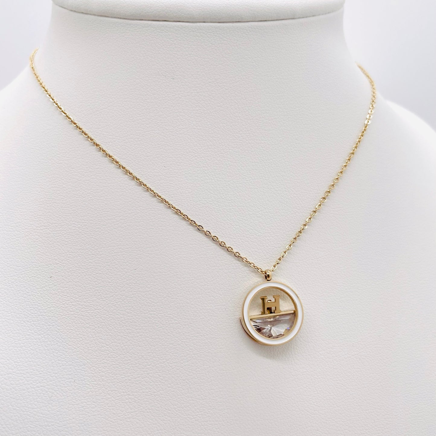Collier H rond