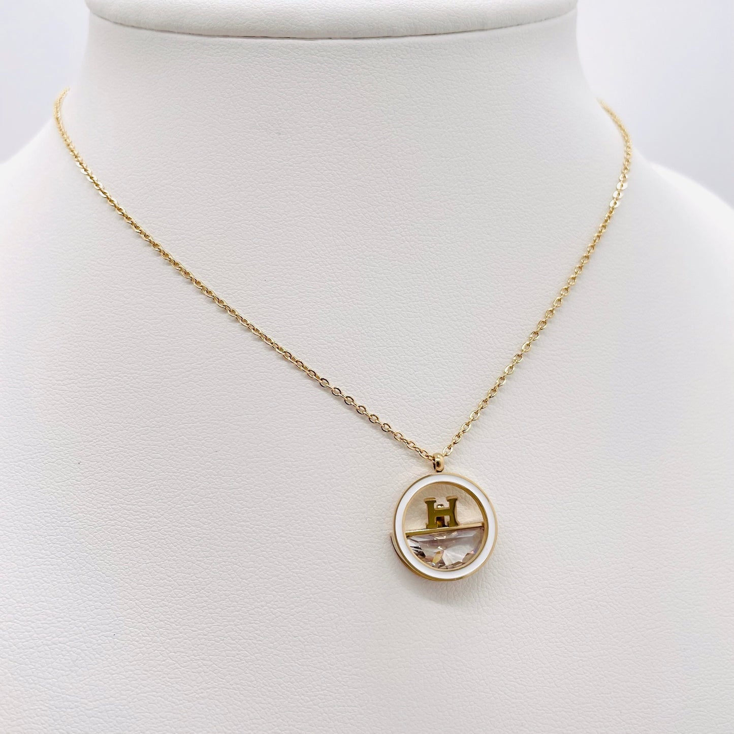 Collier H rond