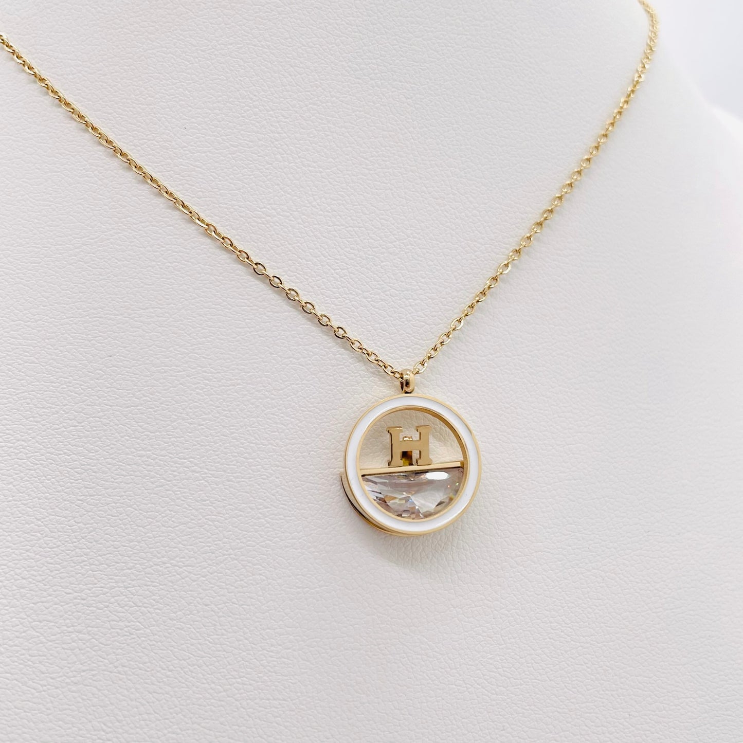 Collier H rond