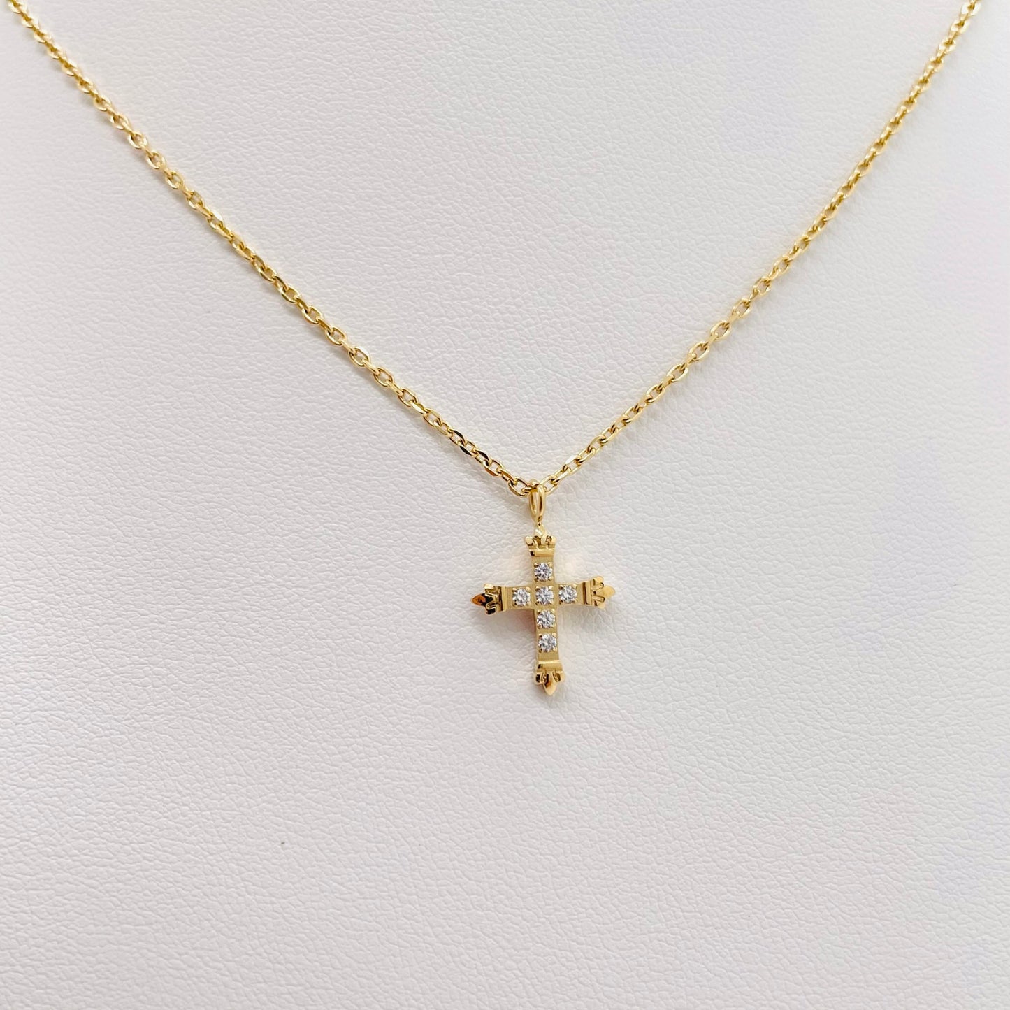Collier croix Anne